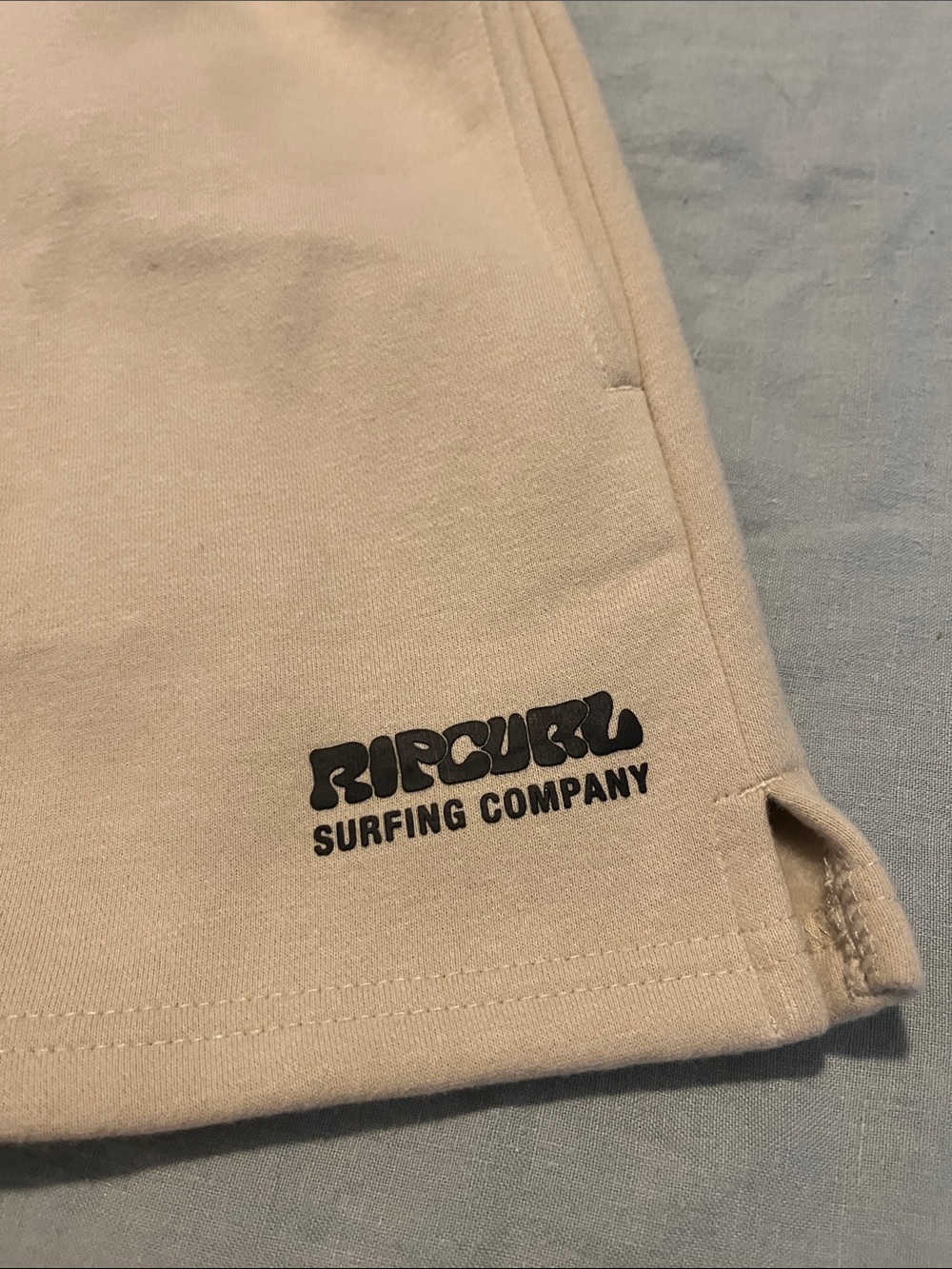 Rip Curl Beige Drawstring Shorts